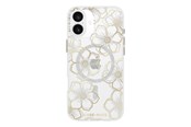 Puhelin - Kannet ja kotelot - Case Mate Floral Gems - Gold - MagSafe - iPhone 16 Plus - CM054374