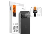 Puhelin - Muut lisävarusteet - Spigen Glass tR EZ Fit Optik 2 Pack - crystal clear - Google Pixel 9 - AGL08443