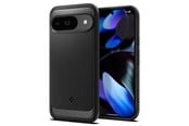 Puhelin - Kannet ja kotelot - Spigen Rugged Armor - matte black - Google Pixel 9 Pro/Pixel 9 - ACS07685