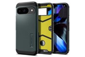 Puhelin - Kannet ja kotelot - Spigen Tough Armor - abyss green - Google Pixel 9 Pro/Pixel 9 - ACS07694