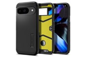 Puhelin - Kannet ja kotelot - Spigen Tough Armor - black - Google Pixel 9 Pro/Pixel 9 - ACS07692