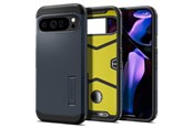 Puhelin - Kannet ja kotelot - Spigen Tough Armor - metal slate - Google Pixel 9 Pro XL - ACS07727