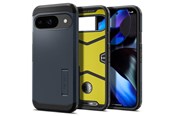 Puhelin - Kannet ja kotelot - Spigen Tough Armor - metal slate - Google Pixel 9 Pro/Pixel 9 - ACS07693