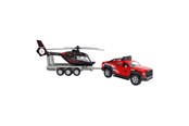 Leluautot - Kids Globe Off-Road Vehicle with Helicopter Traile - 520249