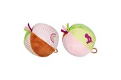 Vauva- ja taaperolelut - Goki Soft Ball with a Bubble Pink Green - 65300
