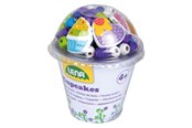 Askartelu- ja taidetarvikkeet - Jono Toys Lena Cupcake Wooden Beads Jewelry Making - 32001
