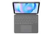 Näppäimistöt - Logitech Combo Touch for iPad Air 13" (M2) - Oxford Grey - Näppäimistö & Foliosetti - Englanti (UK) - Harmaa - 920-012617