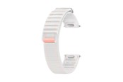 Smartwatch - Lisävarusteet - Samsung Galaxy Watch7 Fabric Band (S/M) - Pink White - ET-SVL30SWEGEU