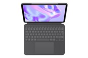 Näppäimistöt - Logitech Combo Touch for iPad Pro 13" (M4) - Graphite - Näppäimistö & Foliosetti - Englanti (UK) - Harmaa - 920-012669
