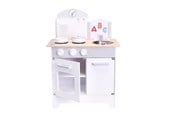 Leikkikeittiöt ja tarvikkeet - ET Toys Small Wood - Play Kitchen - Grey (L40193) - L40193