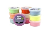 Luovat leikit - Creative Company Silk Clay - Basic Colours (10 × 40 g) - 79146