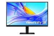 Näyttö - 27" Samsung ViewFinity S8 S27D800UAU - 3840x2160 (4K) - 60Hz - IPS - 90W USB-C - KVM switch - LS27D800UAUXEN