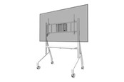 Seinäkiinnitys, AV-kiinnikkeet & AV-kalusteet - Neomounts FL50-575WH1 cart - sturdy - for display stand - floor stand - white - Max 125 kg - recommended for 65"-110" - FL50-575WH1