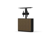 Seinäkiinnitys, AV-kiinnikkeet & AV-kalusteet - Multibrackets M AV-Cabinet TV-Lift 55" Slimline Black Walnut - Max 50 kg - recommended for 55" - 7350105218057