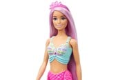 Nuket & tarvikkeet - Barbie Mermaid Doll with 18 cm Long Fantasy Hair - HRR00