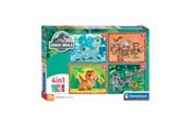 Palapelit - Clementoni Jigsaw Puzzle 4in1 Jurassic World Lattia - 21521