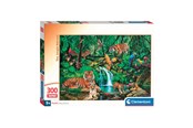 Palapelit - Clementoni Jigsaw Puzzle Super Color The Jungle Retreat 300pcs. Lattia - 21721