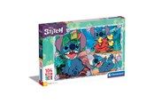 Palapelit - Clementoni Jigsaw Puzzle Super Color Maxi Disney Stitch 104pcs. Lattia - 23776