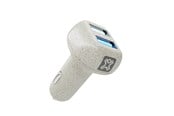 Puhelin - Adapterit & Laturit - XtremeMac Quick Charger USB-A 18W + 2.4AMP - White - XGR-2CQC-03