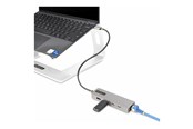 USB hub - StarTech.com 10G2A1C25EPD-USB-HUB USB hub - 3 porttia - Harmaa - 10G2A1C25EPD-USB-HUB