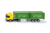 Leluautot - SIKU 1:50 Rekka Konteilla - 313-3921