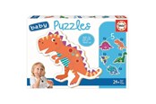 Palapelit - Educa Baby Puzzles 5 pcs Dinosaurs - 80-18873
