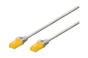 Verkkokaapelit - DIGITUS Professional patch cable - 1 m - grey - Harmaa - 1m - DK-1613-A-010