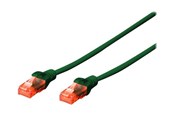 Verkkokaapelit - DIGITUS Professional patch cable - 1 m - green - Vihreä - 1m - DK-1617-010/G