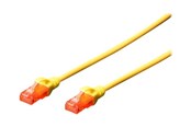 Verkkokaapelit - DIGITUS Professional patch cable - 2 m - yellow - Keltainen - 2m - DK-1617-020/Y