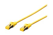 Verkkokaapelit - DIGITUS Professional patch cable - 25 cm - yellow - Keltainen - 0.25m - DK-1644-A-0025/Y