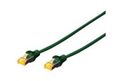 Verkkokaapelit - DIGITUS patch cable - 7 m - green - Vihreä - 7m - DK-1644-A-070/G