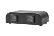 Kytkimet - Nedis ASWI2612BK - audio switch - 2 ports - ASWI2612BK