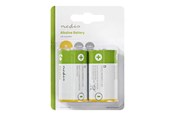 Akut ja Paristot - Nedis BAAKLR202BL battery - 2 x D - Alkaline - BAAKLR202BL