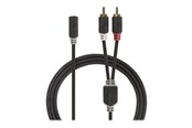 Audiokaapelit - Nedis audio cable - 20 cm - CABW22255AT02