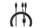 Audiokaapelit - Nedis audio splitter - 20 cm - CABW24010AT02