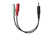 Audiokaapelit - Nedis audio splitter - 20 cm - CAGB22150BK02