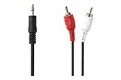 Audiokaapelit - Nedis audio cable - 5 m - CAGB22200BK50