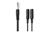 Audiokaapelit - Nedis CAGB23110BK02 audio cable - CAGB23110BK02