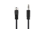Audiokaapelit - Nedis CAGL20100BK20 audio cable - CAGL20100BK20