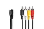 Audiokaapelit - Nedis CAGL20475BK02 audio cable - CAGL20475BK02