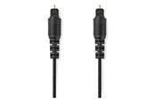 Audiokaapelit - Nedis CAGL25000BK100 audio cable - CAGL25000BK100