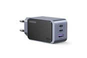 Puhelin - Adapterit & Laturit - UGREEN Nexode S 65W 3-Port GaN PD Fast Charger (USB-A + 2x USB-C) - 35042-UG