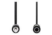 Audiokaapelit - Nedis audio adaptor - 20 cm - CAGP22550BK02