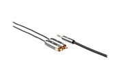 Audiokaapelit - Nedis audio cable - 1 m - CATB22200GY10