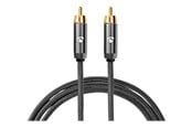 Audiokaapelit - Nedis subwoofer cable - 3 m - CATB24100GY30