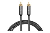 Audiokaapelit - Nedis subwoofer cable - 5 m - CATB24100GY50