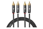 Audiokaapelit - Nedis digital audio cable (coaxial) - 1 m - CATB24200GY10