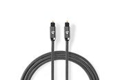 Audiokaapelit - Nedis CATB25000GY50 audio cable - CATB25000GY50