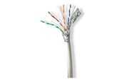 Verkkokaapelit - Nedis CCBG8538GY100S networking cable - Harmaa - 100m - CCBG8538GY100S