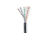 Verkkokaapelit - Nedis CCBG8590BK305S networking cable - Musta - 305m - CCBG8590BK305S